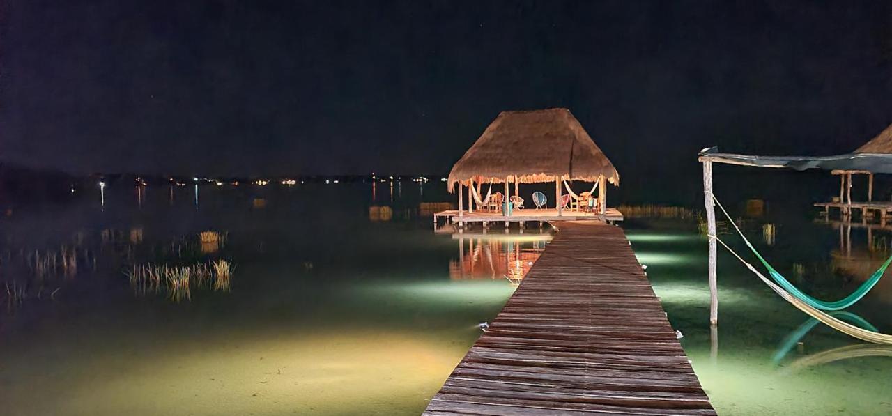 Casita Maya Bacalar Exteriör bild