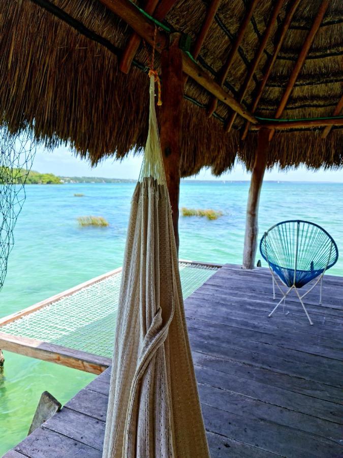 Casita Maya Bacalar Exteriör bild
