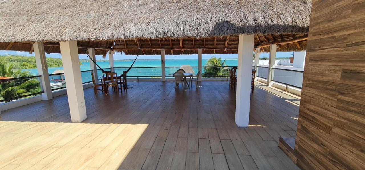 Casita Maya Bacalar Exteriör bild