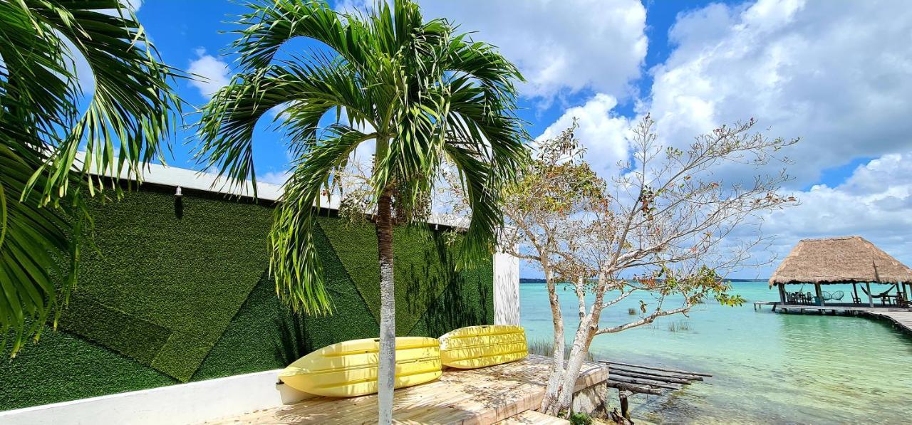 Casita Maya Bacalar Exteriör bild
