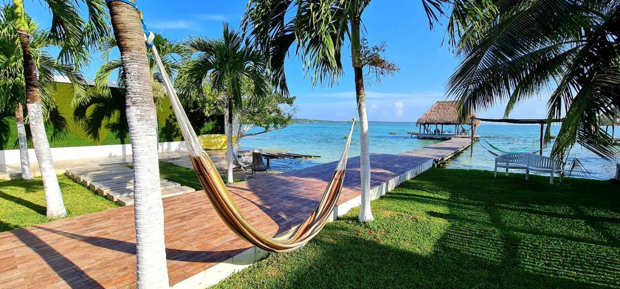 Casita Maya Bacalar Exteriör bild