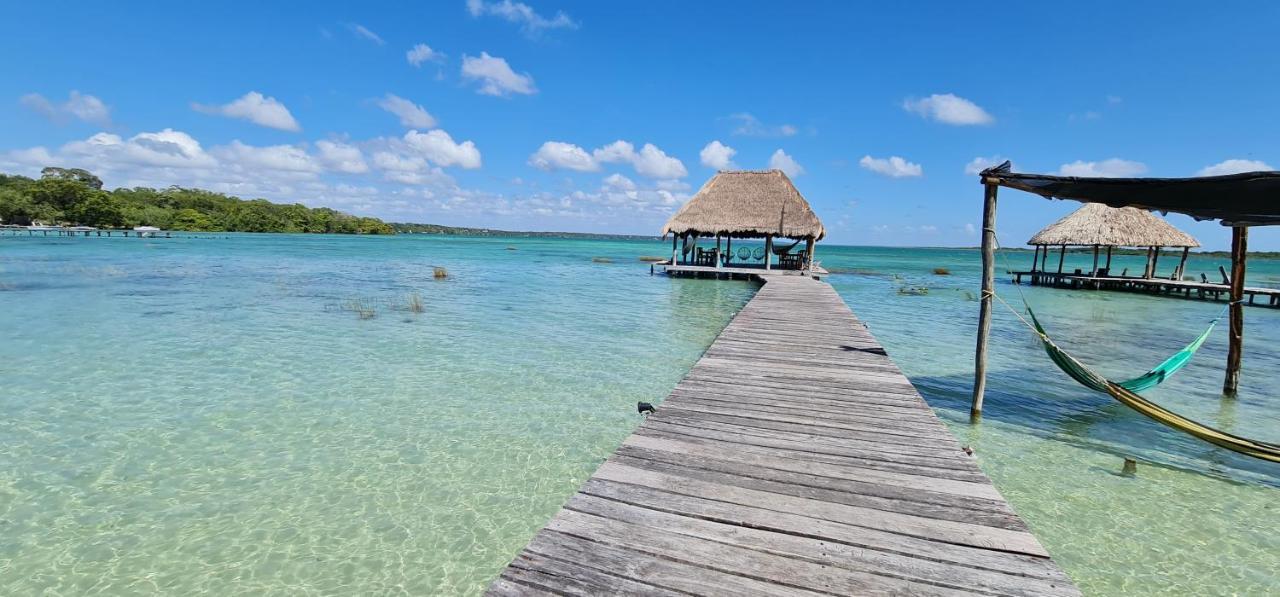 Casita Maya Bacalar Exteriör bild